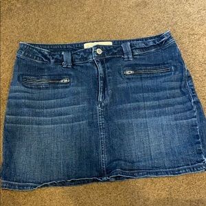 Hollister mini denim shirt size 13